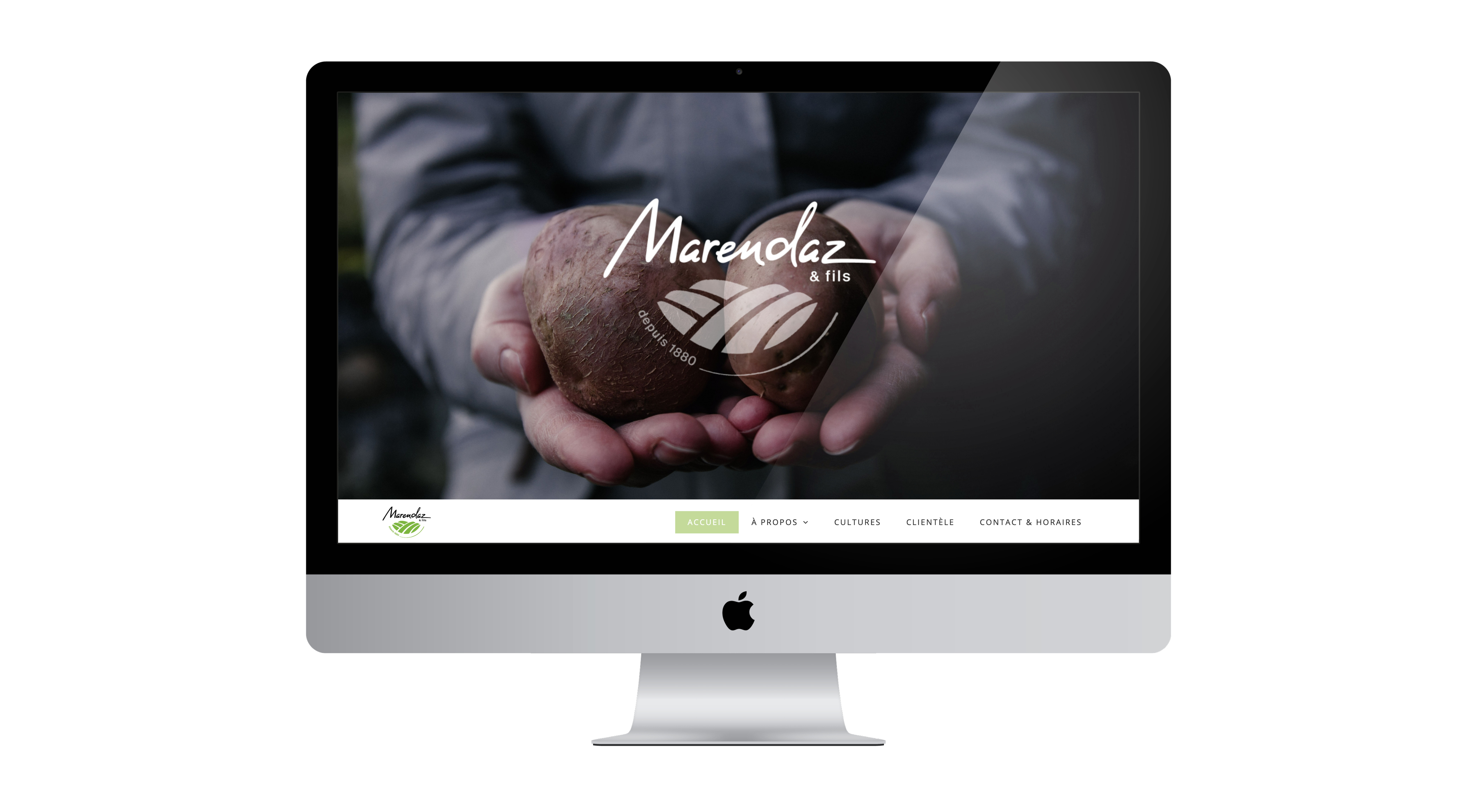 Site internet marendaz.ch